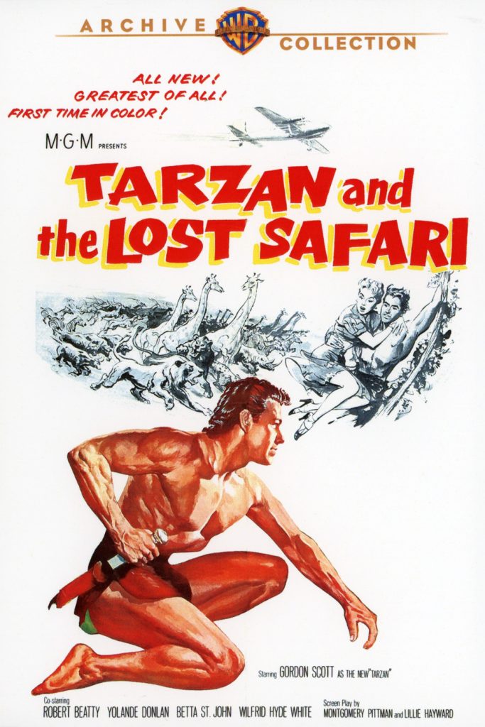 دانلود دوبله فارسی فیلم خشم تارزان Tarzan and the Lost Safari 1957
